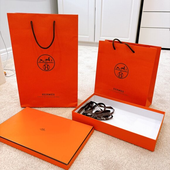 BRAND NEW HERMES PACKAGING, AUTHENTIC - Picture 1 of 7